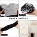 QOPAHI African Exfoliating Net Sponge 2-in-1 Shower Scrubber - Black + Purple 80x30cm - Buy Online on GoSupps.com