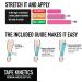 TAPE KINETICS Premium Kinesiology Tape | Waterproof & Latex-Free | 2 x 16.4 ft | Bali Blue - Buy Online on GoSupps.com