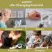 iMagniphy High Power Magnifying Glasses with Light - 5X & 10X Magnification - Ideal for Seniors with Macular Degeneration - Reading Magnifying Glass with 2 Interchangeable Lenses - Black - Buy Online on GoSupps.com