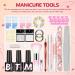 COSCELIA Gel Nail Polish Kit with U V Light Yellow Green Red Black Gel Polish Starter Kit with Glossy & Matte Top Coat Gel Nail Kit with Nail Accessories Gifts for Women - Buy Online on GoSupps.com