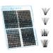 KevKev 540 Pcs Lash Clusters D Curl Individual Lashes 30D 40D Eyelash Clusters Lash Wispy and Natural Look DIY Lash Extensions 4 Styles Lashes That Look Like Extensions(540 Pcs D-8-16mix) D-Mix (8-16mm) 30D+40D+2 Mixed Styles