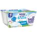 Nestlé Bébé P'tit Brassé Nature without added sugars - Dairy from 6 months - 4 x 100 g