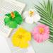 Framendino 9 Pack Hawaiian Foam Hibiscus Flower Hair Clips for Women - Perfect for Bridal, Wedding, Beach - Buy Online on GoSupps.com