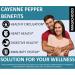 MAGICHOOD Cayenne Pepper Complex 960mg Super Extract with Ginger Garlic Turmeric Beet Root Black Pepper 60 Capsules All Natural Supplement for Boosting Stamina - Buy Online on GoSupps.com