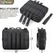 WYNEX Tactical Admin Molle Pouch - 1000D Nylon EDC Utility Bag, Waterproof Black - Buy Online on GoSupps.com