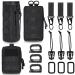 Hejo 3 Set Molle Pouch Pouch tactical pocket belt pockets tactical pouch small backpack for outdoor camping bike tours black