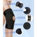 Prowaves Kniebandage for Men & Women - Adjustable Orthopedic Knee Support with Side Stabilizers for Meniscus Tears & Arthritis - XL Black - Buy Online on GoSupps.com