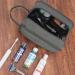 WANDF Travel Toiletry Bag for Men - Canvas Dopp Kit Organizer in Grey - Buy Online on GoSupps.com