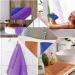African Exfoliating Net for Skin Smoothing - Long Body Scrubber for Daily Use - Bath Sponge Exfoliating Shower Body Scrubber - Great for Daily Use/87/853 Purple and Coffee and Blue - Buy Online on GoSupps.com