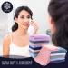 BAMBOO QUEEN 16 Count Premium Makeup Remover Cloths - Reusable & Gentle Microfiber Coral Velvet Face Towels - Highly Absorbent & Super Soft - 8x8 Inch - Multi-colored Pack - Buy Online on GoSupps.com