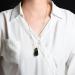 Obsidian Perfume Bottle Necklace | Aromatherapy & Essential Oil Diffuser | Hexagonal Pendant for Women - Buy Online on GoSupps.com