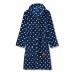 Playshoes Unisex Children's Fleece Bathrobe Dressing Gown 134-140 Hearts