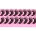 Fanxiton 3D False Eyelashes 10 Pairs Pack - Dramatic Fluffy Mink Wispy Lashes 20mm Curly - 20MM-C01 - Buy Online on GoSupps.com
