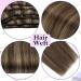 Sunny 22inch Sew in Hair Extensions Real Human Hair Brown Weft Highlights Bundle 100g #4/27 Dark Brown Caramel Blonde - Buy Online on GoSupps.com