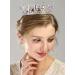 COCIDE Silver Crowns for Women and Girls - AB Crystal Rhinestone Queen Headband for Parties, Weddings, Proms, and Cosplay - Buy Online on GoSupps.com