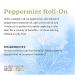 Aura Cacia Peppermint Roll-On | Pure & GC/MS Tested | 9.2 ml | International Shipping Available - Buy Online on GoSupps.com