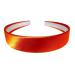Aliceband - Brightly coloured plain 2.5cm wide satin headband alice band Orange