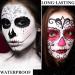 3 Colors Clown Makeup Eye Black Stick - Cream Blendable Face & Body Paint for Halloween & Sports | Red White Black - Professional Quality - Buy Online on GoSupps.com