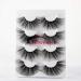 25MM Faux Mink False Eyelashes - Dramatic, Thick, & Fluffy - 4 Pairs of Multi-Volume Wispies - Buy Online on GoSupps.com