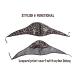 Home-X Leopard Print Rain Hat | Stylish and Waterproof Scarf Bonnet - Buy Online on GoSupps.com