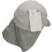 Sterntaler Unisex Peaked Cap with Neck Protection - Zoo Sun Hat 45 Medium Green | International Shipping Available - Buy Online on GoSupps.com