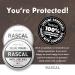 Rascal Deluxe Pomade No 1 - Matte Low Shine Light Hold Paste with Beeswax & Grapeseed Oil - TSA Friendly Container - 3.4oz - Buy Online on GoSupps.com