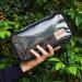 TSA Approved Clear Toiletry Bag for Men and Women by Rough Enough - Black - Buy Online on GoSupps.com