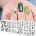 KADS Nail Stamp Plates Set - 20Pcs Leaves Flowers Animal Chinese Style Nail Art Stamping Templates - Buy Online on GoSupps.com