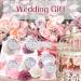 Demissle 24 Set Mini Flower Soaps for Guests | Handmade Wedding Favors & Decorative Gifts with Thank You Tags (Rose - Buy Online on GoSupps.com