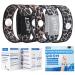 LYJEE Motion Sickness Bands/Acupressure Nausea Wristband for Nausea Sea Sickness Wristbands for Natural Relief of Morning Sickness Dizziness Motion Sickness(Car Sea Flying Travel Sickness)