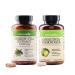 NatureWise 1 Green Tea Extract 1000 mg - Vegan Non-GMO - 60 Capsules 30-Day Supply + 1 Garcinia Cambogia - 60% HCA - Vegan Non-GMO - 90 Capsules 1-3 Month Supply
