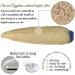 Brootsh Natural Egyptian Loofah - Large 23''-31.5'' Size with Acrylic Sign and Suction Cups | Exfoliates Skin, Reduces Cellulite | Beige - Buy Online on GoSupps.com