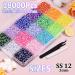 Buy 18000Pcs Resin Jelly Rhinestones - Multicolor 3mm Flatback Gems for DIY Crafts Jewelry Clothing & Nail Art with B7000 Glue - 24 Mix Colors - Buy Online on GoSupps.com