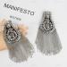 AUEAR Silver Tassel Fringe Shoulder Epaulets for Jackets - Style B | 1 Pair Shoulder Pads Blazer Decoration - Buy Online on GoSupps.com