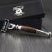 Haryali London 3 Blade Safety Razor | Hand Assembled Maroon Antique Handle for Men Perfect for Beard & Mustache Grooming - Buy Online on GoSupps.com