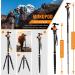 VICTIV 80 Camera Tripod - Aluminum Heavy Duty DSLR Tripod for Travel with 360 Ball Head and Carry Bag - Professional Tripod for Canon Nikon - AT40 Orange - Buy Online on GoSupps.com