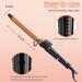 1 Inch Extra Long Curling Iron - Professional Ceramic Barrel Wand for Long Hair | International Shipping - Buy Online on GoSupps.com