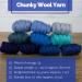 Revolution Fibers Mixed Merino Wool Variety Pack - Wool Roving for Spinning, Needle Felting, Wet Felting, Weaving & Crafting (Woolly Waves - Blues) 250g - Buy Online on GoSupps.com