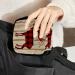 Period Bag Sanitary Napkin Storage & Makeup Pouch | Christmas Plaid Deer Color2620 - Buy Online on GoSupps.com