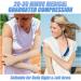 Sosation 3 Paris Lymphedema Compression Arm Sleeve with Gauntlet - 20-30mmHg Graduated Compression for Edema Swelling - Silicone Band & Thumb Support - Men & Women - Buy Online on GoSupps.com