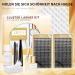 QUEWEL 480PCS Eyelash Clusters - DIY Eyelash Extensions Set with Applicator & Long-Lasting Glue - Fluffy-D Mix for Travel - Buy Online on GoSupps.com