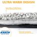 Self Warming Cat Bed with Removable Cover - Extra Warm Thermal Pet Pad - Non-Slip Bottom - Washable - 24 x 18 inch - Buy Online on GoSupps.com