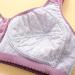 Shop Sexy Lace Bustier for Women - Adjustable Large Size 4XL Iron-Bra Seamless Bandeau in Purple - Buy Online on GoSupps.com