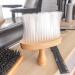 Kobe Professional Hairdressing Wooden Neck Brush - Gentle Feathery Bristles for Precision Cleaning - Lightweight and Compact Design for Professional and Home Use - Buy Online on GoSupps.com