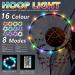 Remote Control LED Basketball Hoop Lights | 16 Color Waterproof Rim Strip Light for Night Outdoor Play | Perfect Gift for Kids Training - Buy Online on GoSupps.com