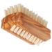 Redecker Natural Pig Bristle Travel Nailbrush with Waxed Olive Wood Handle - 2-1/4-Inches - Buy Online on GoSupps.com