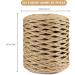 JijAcraft Raffia Ribbon 656 Feet - 2mm Brown Twisted Raffia Paper String for Gift Wrapping, Crafting, Crocheting - Natural Packing Twine Ribbon for DIY Hand Knitting - Buy Online on GoSupps.com