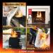 JJ Home Goods Fire Blanket 40x40 (Pack of 2) with Hooks - Emergency Fire Suppression Blanket for Home & Kitchen Use - Buy Online on GoSupps.com
