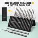 Magicfly Fine Detail Paint Brushes - 15pcs Miniature Set for Acrylic, Oil, Watercolor - Nylon Hair with Dustproof Bag - Ideal for Fine Detailing and Gouache - Buy Online on GoSupps.com