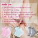 Buy 3 Pairs Moisturizing Gel Heel Socks | Soft Open Toe Socks for Dry Skin Care | International Shipping Available - Buy Online on GoSupps.com